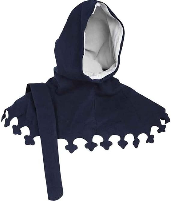 Medieval Knight Liripipe Hood With Bottom Design Cap Style Headwear FOR HELLOWEN gallery