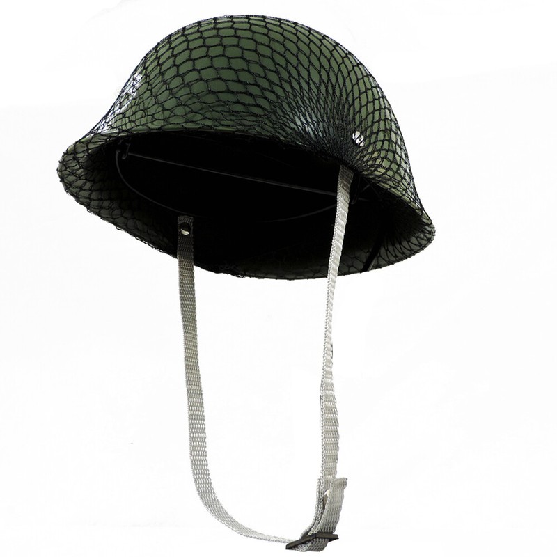 Army Helmet Childs Plastic Green Costume Accessory Hat gallery