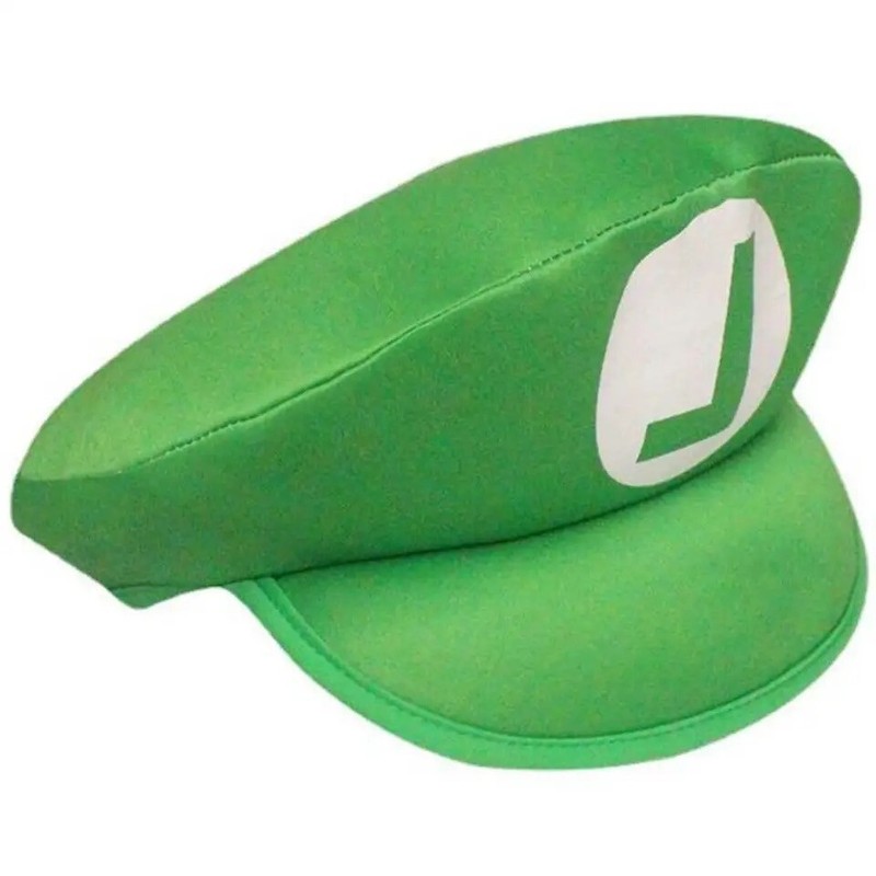 Mario & Luigi Foam Hat Cap and Moustaches Costume Party Cosplay Shows Dress Up gallery
