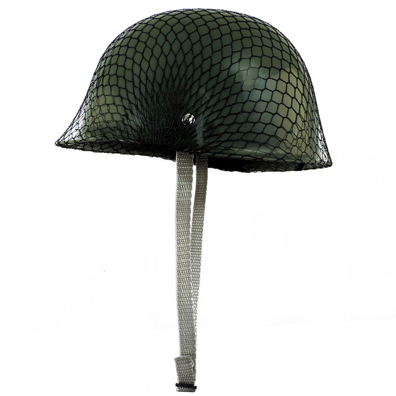 Army Helmet Childs Plastic Green Costume Accessory Hat gallery