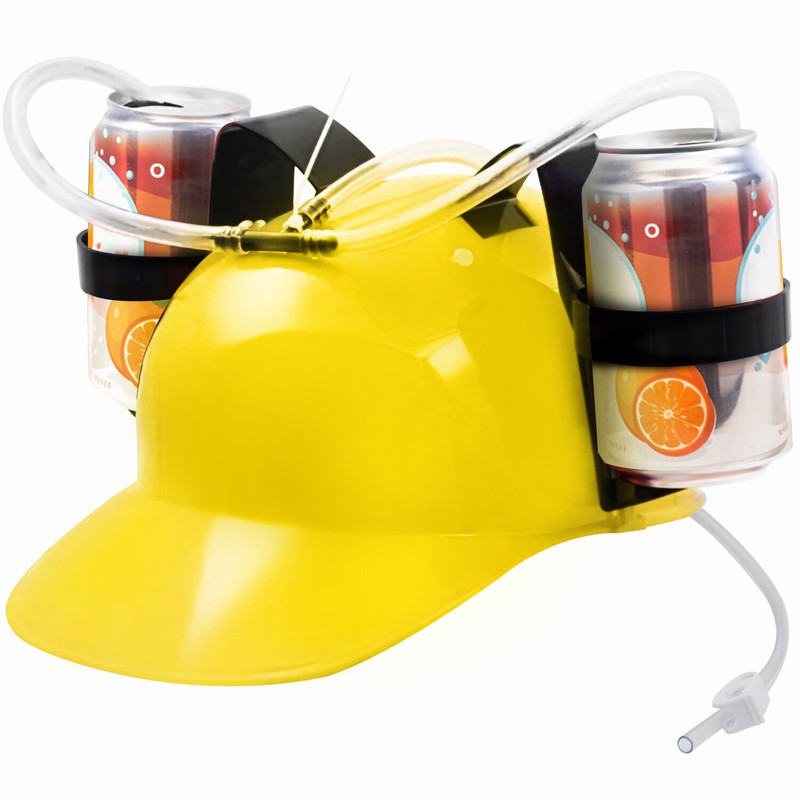 Drinking Helmet - Can Holder Cap Drinker Favor Hat Party Fun Beverage Gadgets gallery