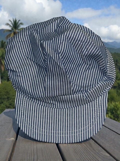 12 Child Train Engineer Hats - Adjustable Railroad Conductor Costume Party Caps gallery