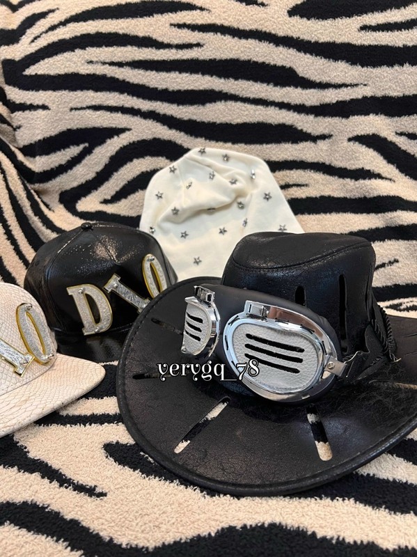 JoJo's Bizarre Adventure SBR Gyro Zeppeli Cosplay Hat Cowboy Hat Goggles Gifts gallery