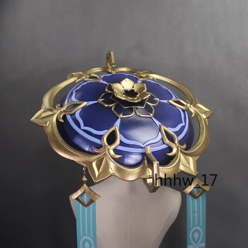 Genshin Impact Scaramouche Cosplay Wanderer Hat Bamboo Weapon Prop Handmade Game gallery
