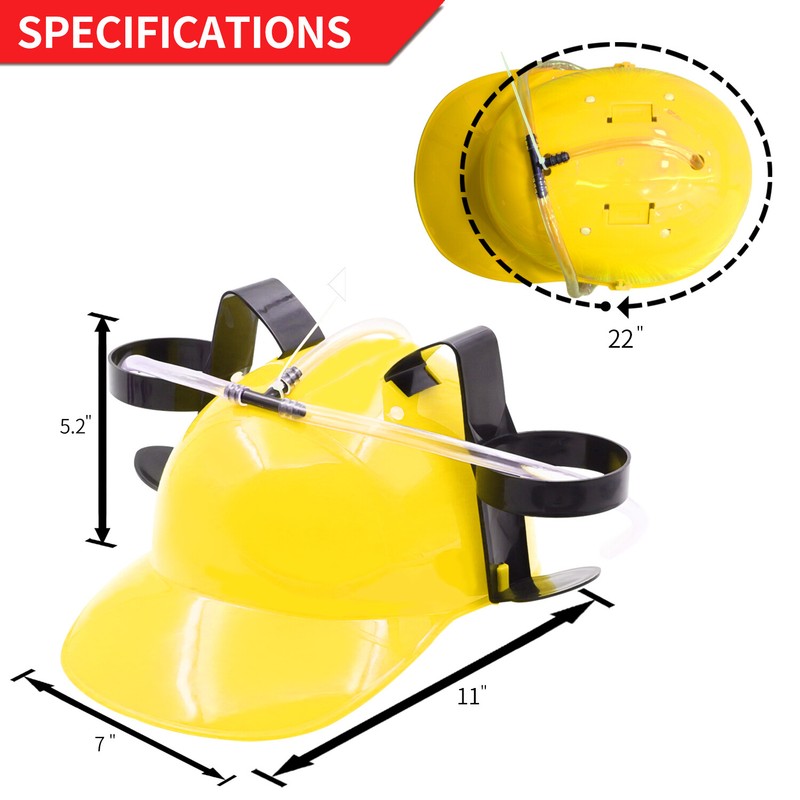 Drinking Helmet - Can Holder Cap Drinker Favor Hat Party Fun Beverage Gadgets gallery
